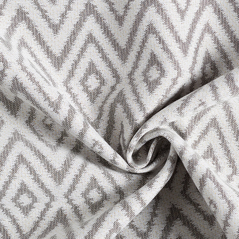 Tissu d'extérieur jacquard Ethno – gris,  image number 3