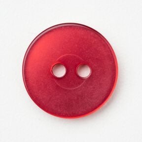 Bouton 2 trous brillant [Ø 15 mm] – chili, 