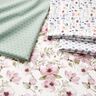 Tissu pour nappe Fleurs à l'aquarelle – ivoire/vieux rose clair,  thumbnail number 6
