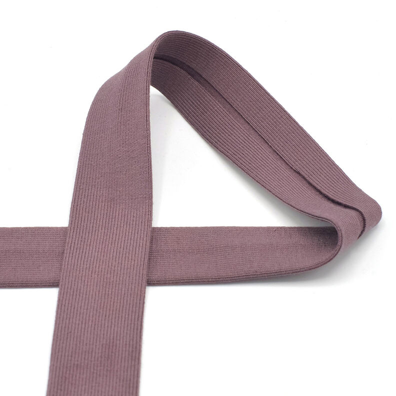 Biais Jersey coton [20 mm] – aubergine,  image number 1