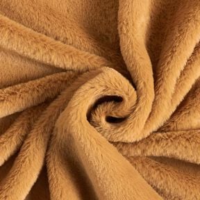 Fausse fourrure unie – brun faon, 