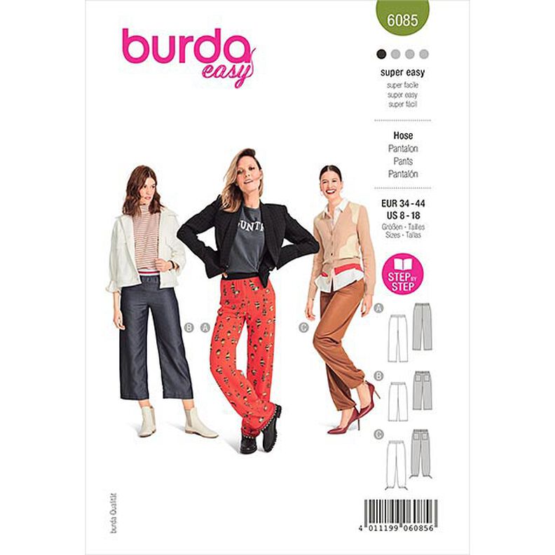 Pantalon, Burda 6085 | 34-44,  image number 1