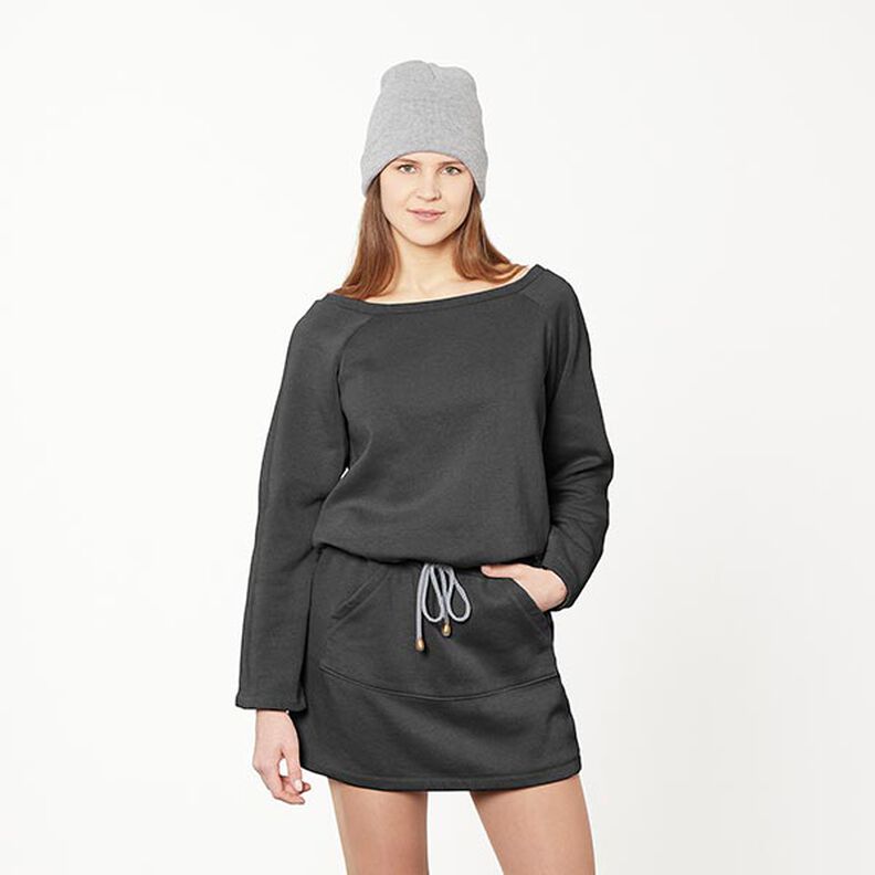 Sweatshirt gratté – noir,  image number 7