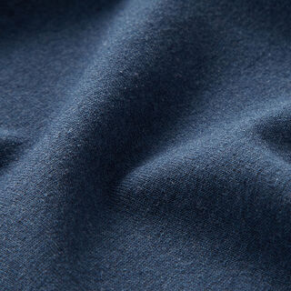 Sommersweat French Terry en coton mélangé recyclé – bleu jean, 