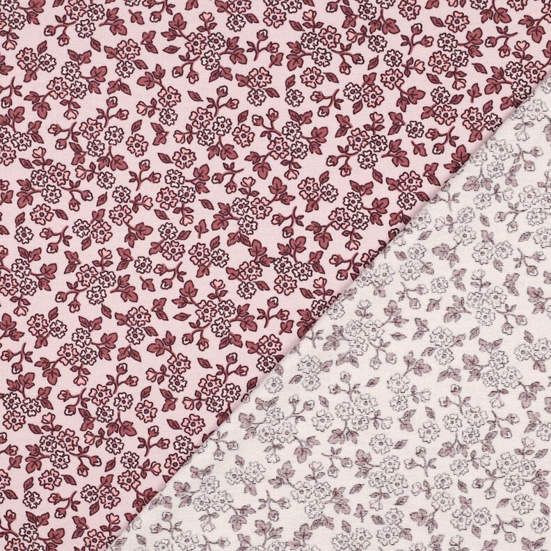 Flanelle coton Petite fleur | Poppy Fabrics – rosé/mauve, image number 4