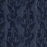 Jacquard d’habillement Brocart Fleurs – bleu marine,  thumbnail number 5