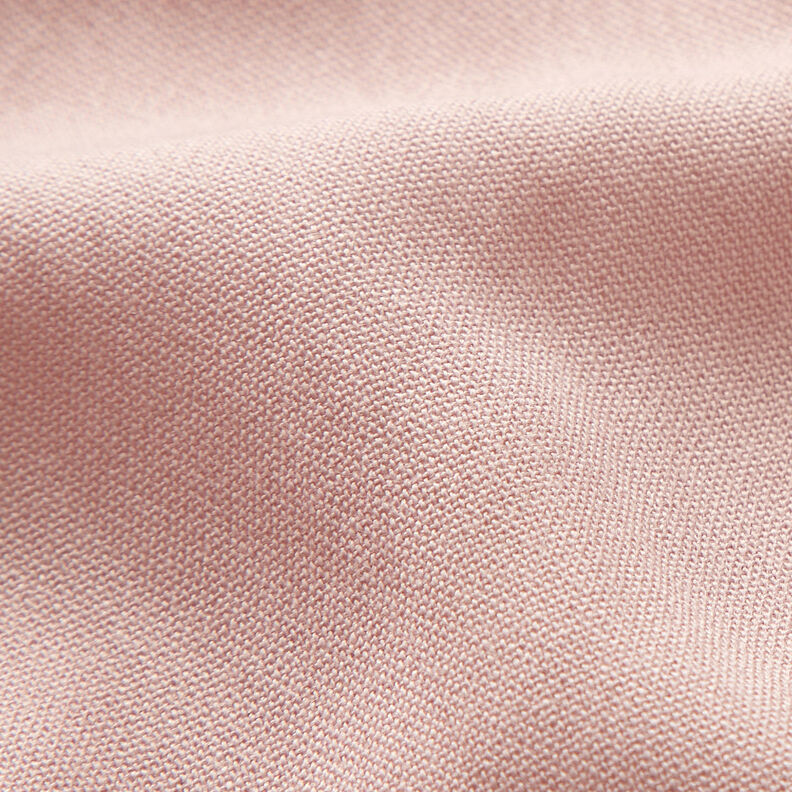 Viscose mélangée unie, armure toile – vieux rose clair, image number 3