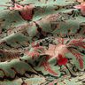Tissu de décoration Gobelin grand ornement floral – vert foncé/vert clair,  thumbnail number 2