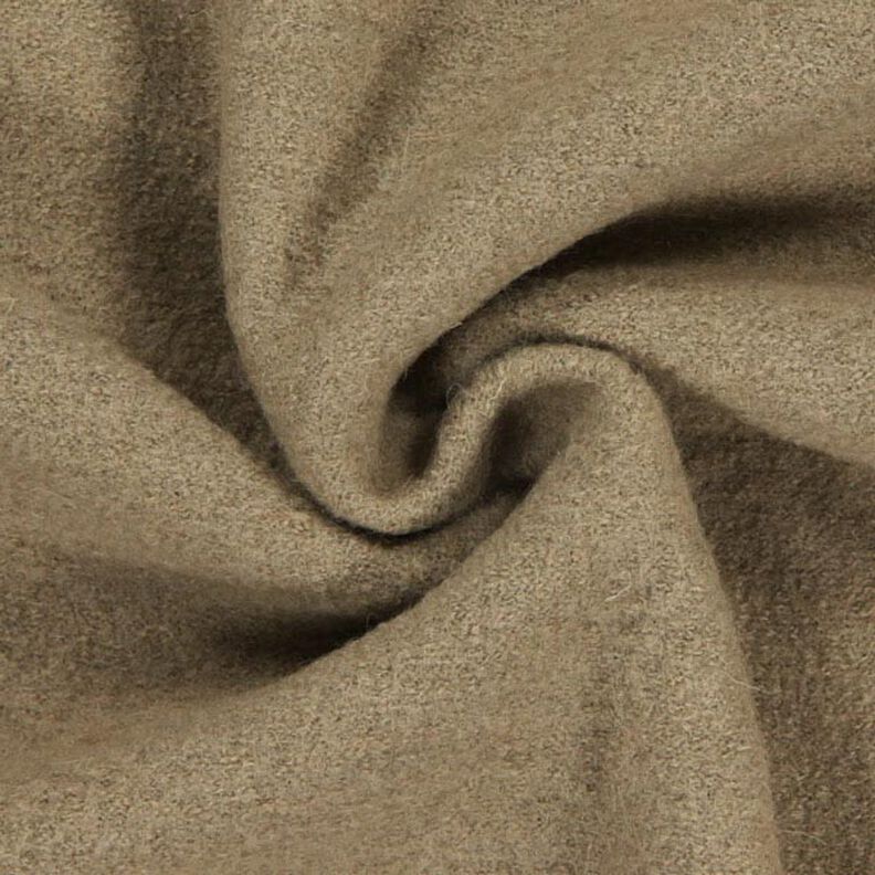 Loden de laine foulé – beige,  image number 2