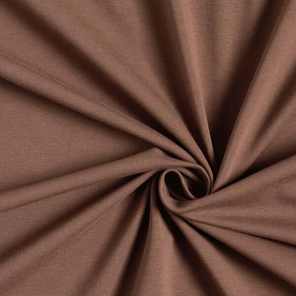 GOTS Jersey coton | Tula – marron,  image number 1