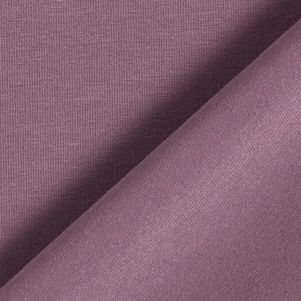 Jersey coton Medium uni – aubergine,  image number 5
