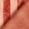 Tissu éponge Bambou Larges rayures – rouge/homard,  thumbnail number 5