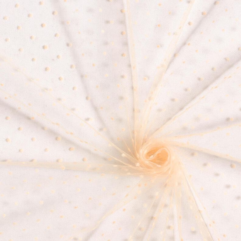 Tulle Pois veloutés – rosé,  image number 3