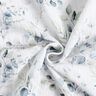 Tissu double gaze de coton Rameaux de feuilles aquarelle Impression numérique – blanc,  thumbnail number 3