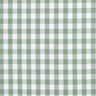 Tissu en coton Vichy à carreaux 1 cm – sauge/blanc,  thumbnail number 1