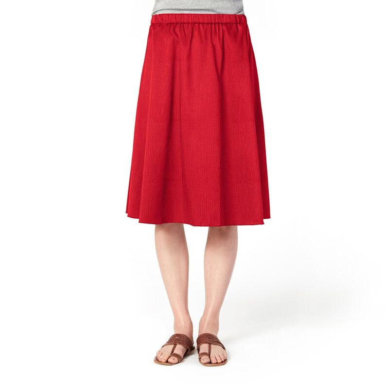 Tissu double gaze de coton – rouge,  image number 7