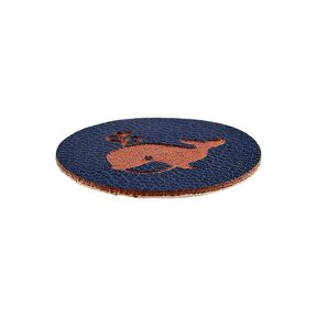 Pièce décorative baleine [ 23 mm ] – bleu marine, 
