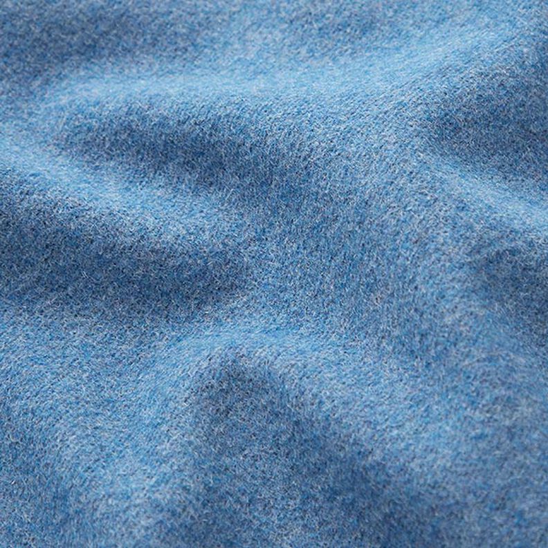 Tissu déperlant en laine, uni – bleu brillant,  image number 2