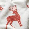 Polaire douillet Cerf dans la neige – ivoire/cuivre,  thumbnail number 2