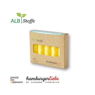 Stitch me Set de fils à coudre [ 5 x 200 m ] | Albstoffe – jaune, 