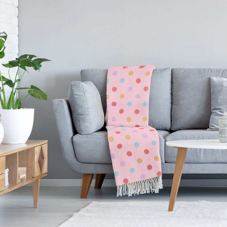 Polaire douillet Points multicolores – rose clair, image number 5