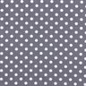 Popeline coton Pois – gris schiste/blanc,  thumbnail number 1
