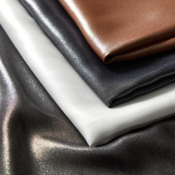 Tissu pour chemisier léger aspect métallisé – cuivre,  image number 5