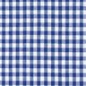Tissu en coton Vichy à carreaux 0,5 cm – bleu roi/blanc,  thumbnail number 1