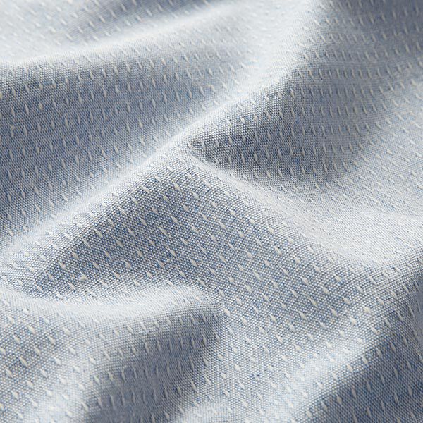 Tissu de décoration jacquard recyclé – bleu clair,  image number 2