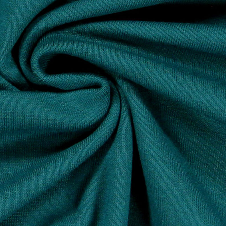 Jersey viscose Médium – pétrole,  image number 2