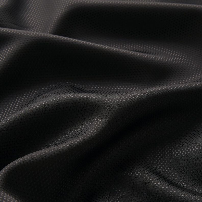 Tissu de doublure Jacquard Mini-losanges – noir,  image number 2