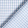 Tissu en coton Vichy à carreaux 0,5 cm – jean bleu clair/blanc,  thumbnail number 4