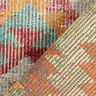 Tissu de décoration Gobelin Losanges Ethno – turquoise clair/beige clair,  thumbnail number 4