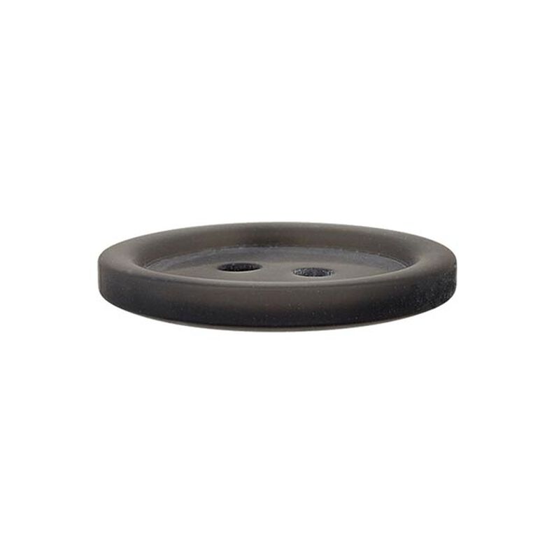 Bouton plastique 2 trous Basic - gris,  image number 2