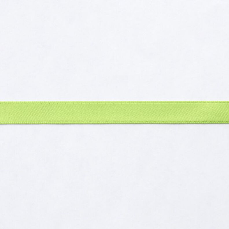 Ruban de satin [9 mm] – vert pomme,  image number 1