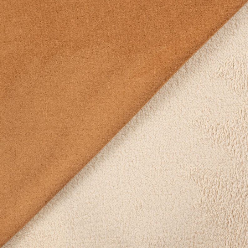 Velours avec intérieur en polaire Sherpa – cannelle, image number 4