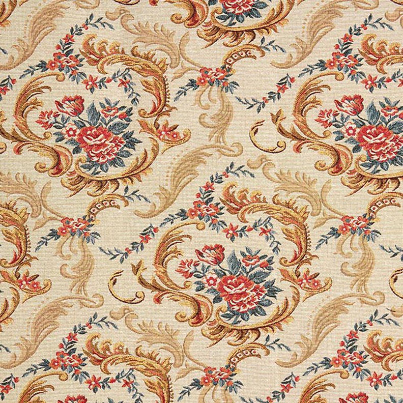 Tissu de décoration Gobelin Élégance – beige clair, image number 1
