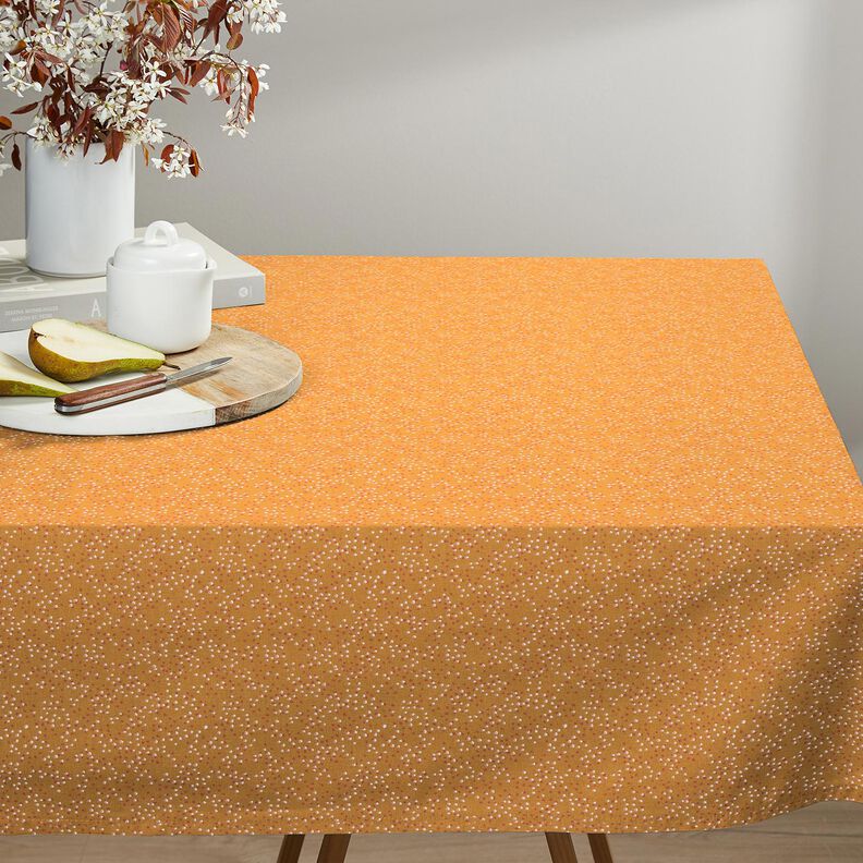 Tissu en coton Cretonne Pünktchen – orange pêche,  image number 8