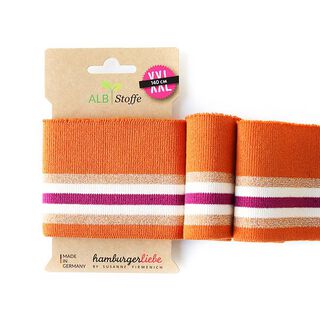 Bord-côtes Bio CUFF ME GLAM  [140 CM | 7,5 CM]  | Albstoffe | Hamburger Liebe, 