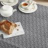 Coton enduit Mini feuilles abstraites – noir/blanc,  thumbnail number 7