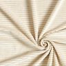 Tissu Nicki Rayures pailletées – beige clair/argent métallisé,  thumbnail number 3