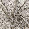 Chiffon motif art déco – noir/blanc,  thumbnail number 3