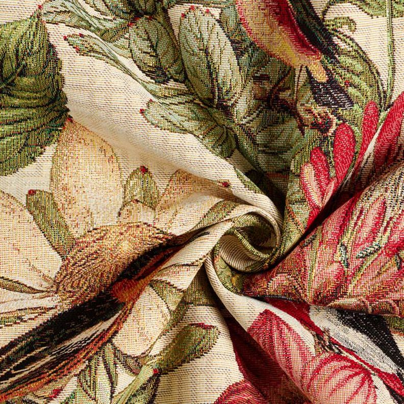Tissu de décoration Gobelin Oiseaux – nature,  image number 6