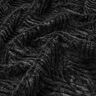 Fourrure synthétique lignes ondulées – noir,  thumbnail number 2