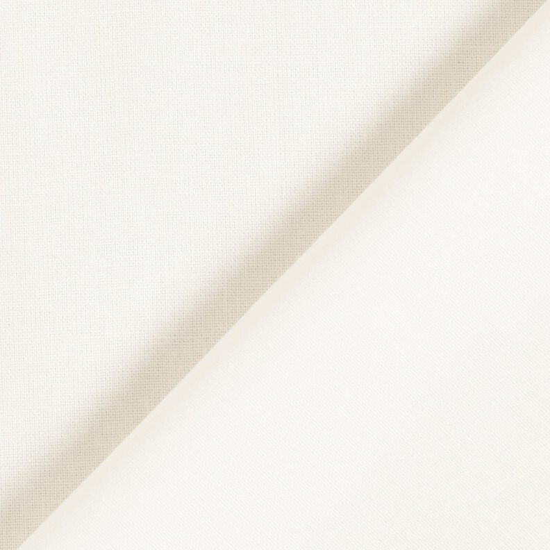 Tissu en coton Cretonne Uni – écru, image number 3