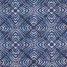 Tissu de décoration Canvas Carrelage batik – indigo/blanc,  thumbnail number 5