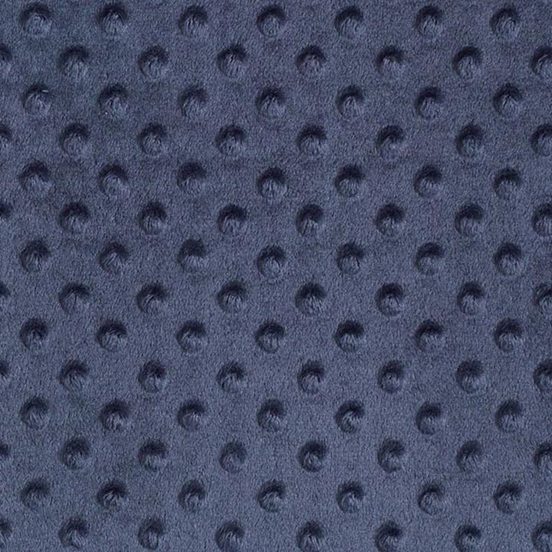 Polaire douillet points en relief – bleu marine,  image number 1