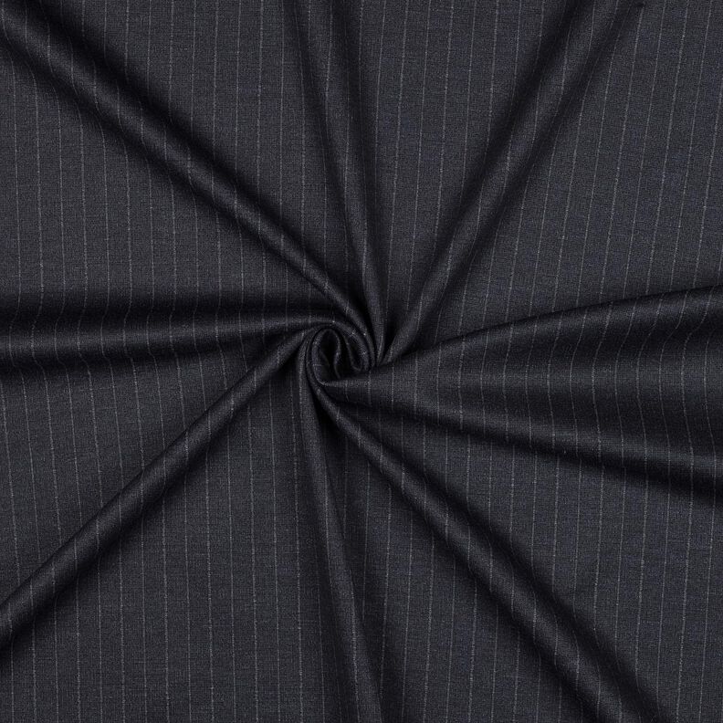 Romanit Jersey Nadelstreifen – bleu nuit, image number 3