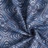 Tissu de décoration Canvas Carrelage batik – indigo/blanc,  thumbnail number 3