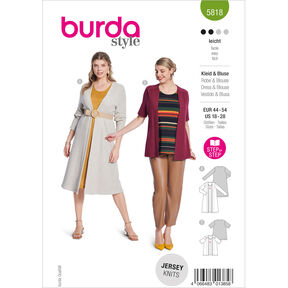 Plus-Size Robe / Chemisier 5818 | Burda | 44-54, 